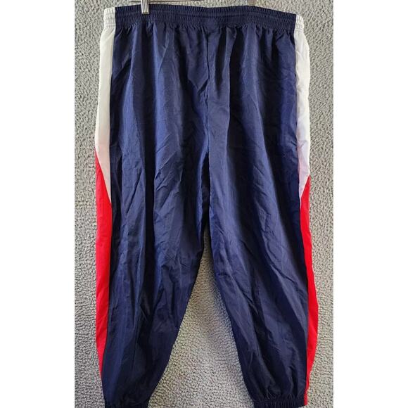 Reebok Women's Plus Size Pull-on Logo Woven Track Pants, Vector Navy, Size 2X - Picture 3 of 10